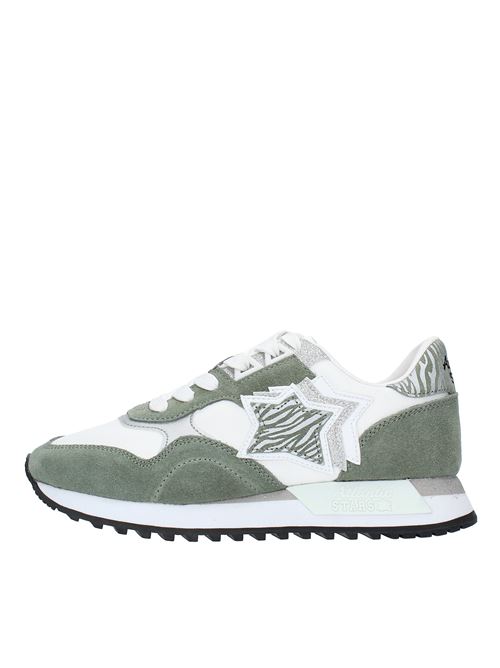 Sneakers in camoscio e tessuto ATLANTIC STARS | GHALAC BBSB DR19VERDE-BIANCO